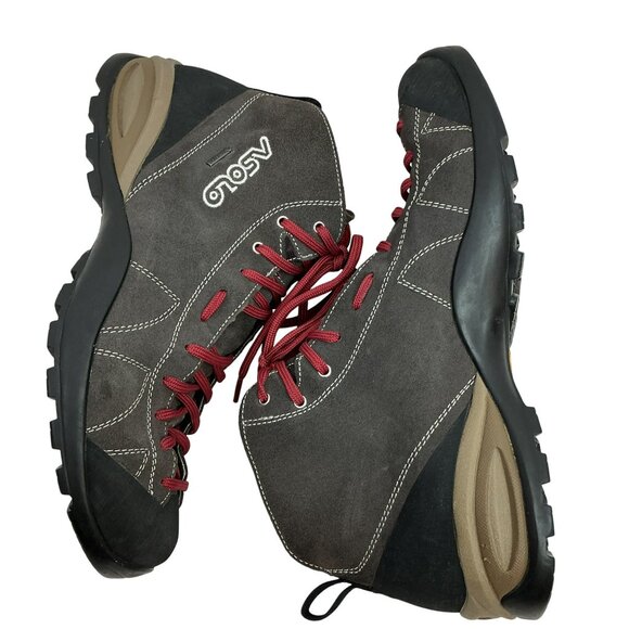 Asolo Gore-Tex Waterproof Mens 10.5 High Top Hiking  Boots Made In Romania - Picture 5 of 10